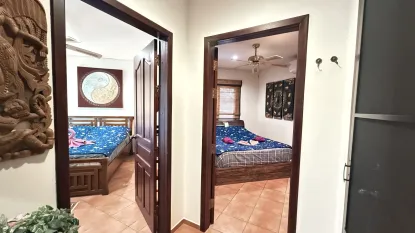Family-Friendly 2BR Villa with Kitchen | Walk to Beach & Pool